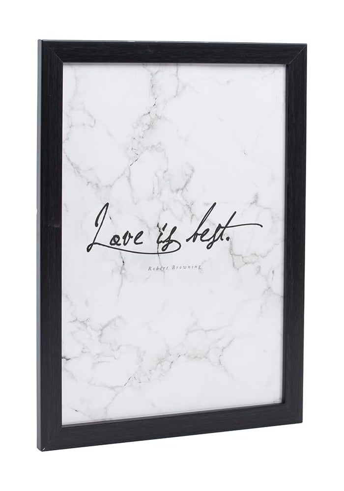 Daiso Classic A4 Photo Frame - Black